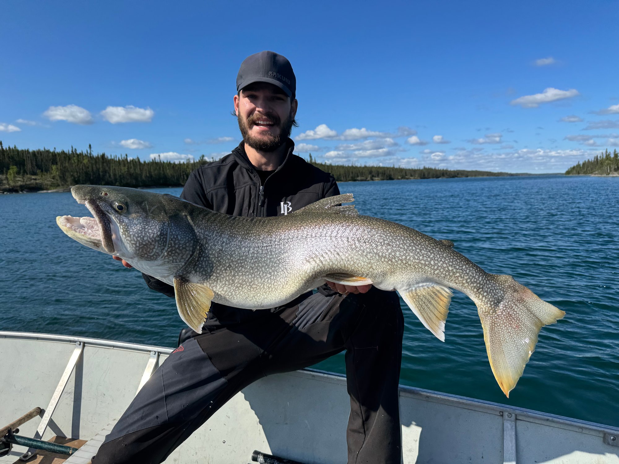 DrewWithFish